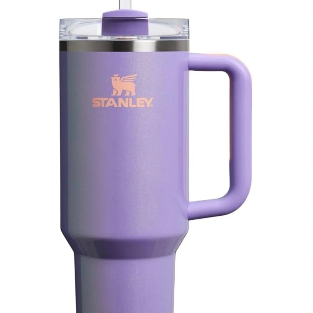 Stanley Quencher H2.0 40oz Tumbler Periwinkle Shimmer Flowstate New - Picture 2 of 5